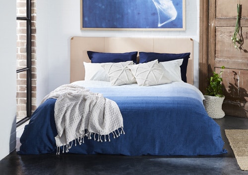 100% Cotton Horizon Quilt Cover Set