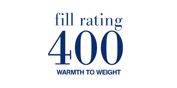 400 Fill Rating