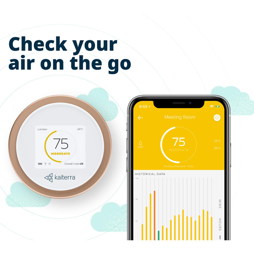 Kaiterra Laser Egg+ Chemical Air Quality Monitor