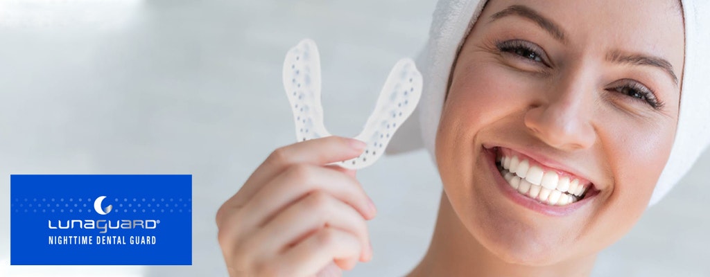 LunaGuard Nighttime Teeth Grinding and Clenching Dental Guard Mobile Banner