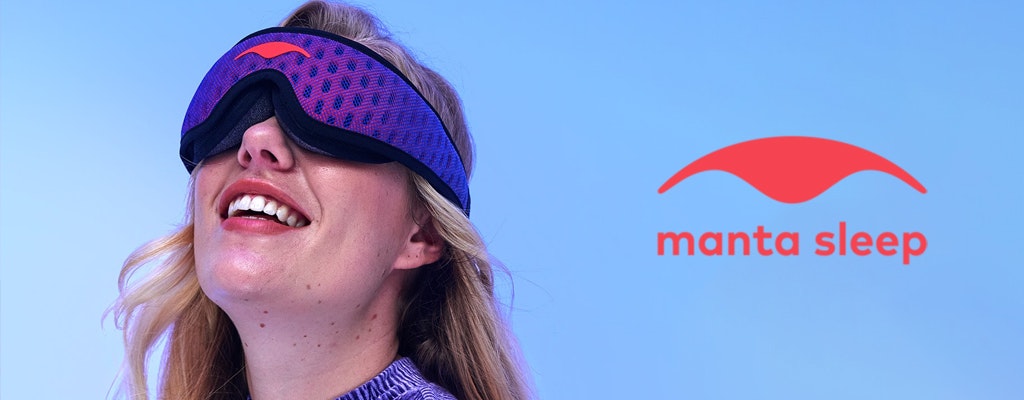 MantaPro Adjustable Pro Sleep Mask Mobile Banner