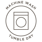 Machine Wash - Tumble Dry