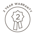 2 Year Warranty