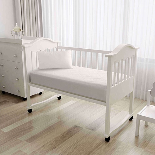 Natural Home Bamboo Cot Mattress Protector