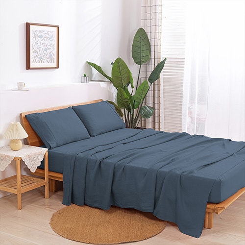Sheet Set Washed Blue