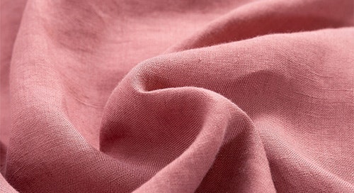 Natural Home Plain Dyed 100% European Flax Linen Sheet Set Rose Gold