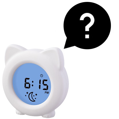 FAQ Cat Sleep Trainer Clock