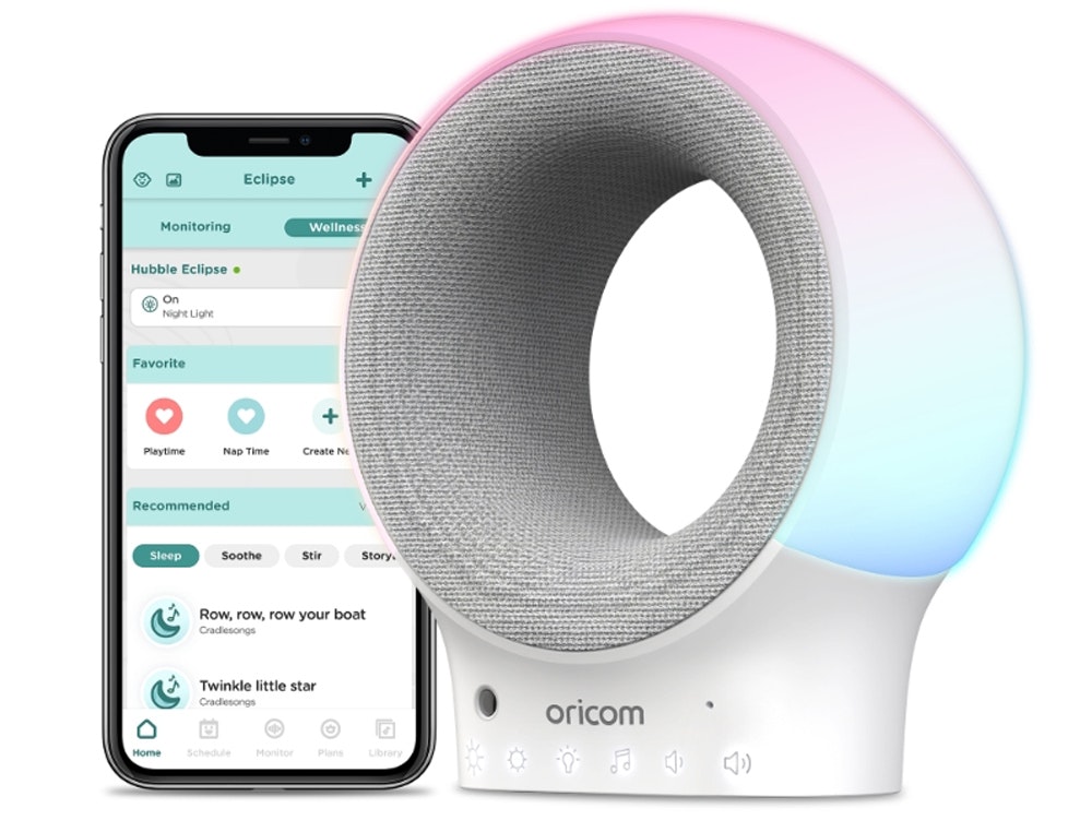 Oricom OBHSSOO Eclipse Smart Wi-Fi Audio Monitor and Sound Soother