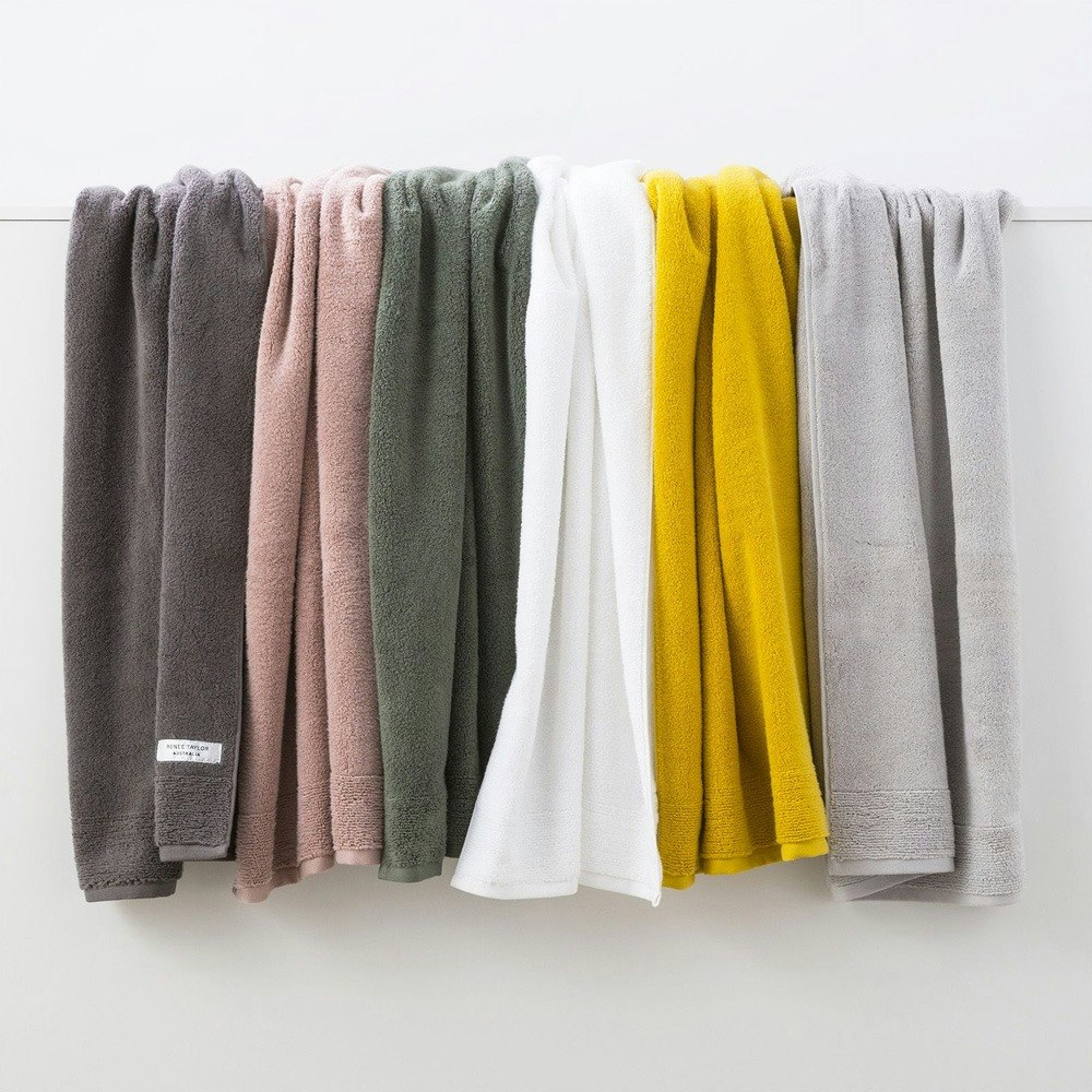 Renee Taylor Aireys 650 GSM Zero Twist Individual Towels