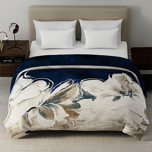 Renee Taylor 100% Acrylic Super Soft Heavy Weight Printed Mink Blanket