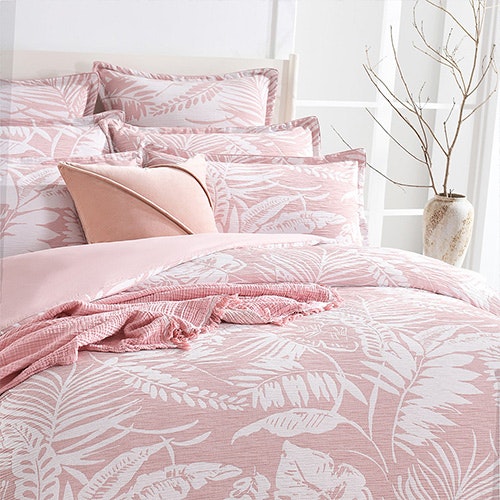Renee Taylor Raven Jacquard Quilt Cover Set