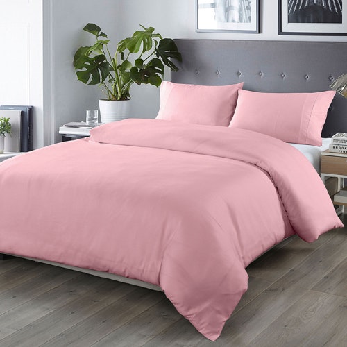 Bamboo Blend Quilt Cover Set in a bedroom
