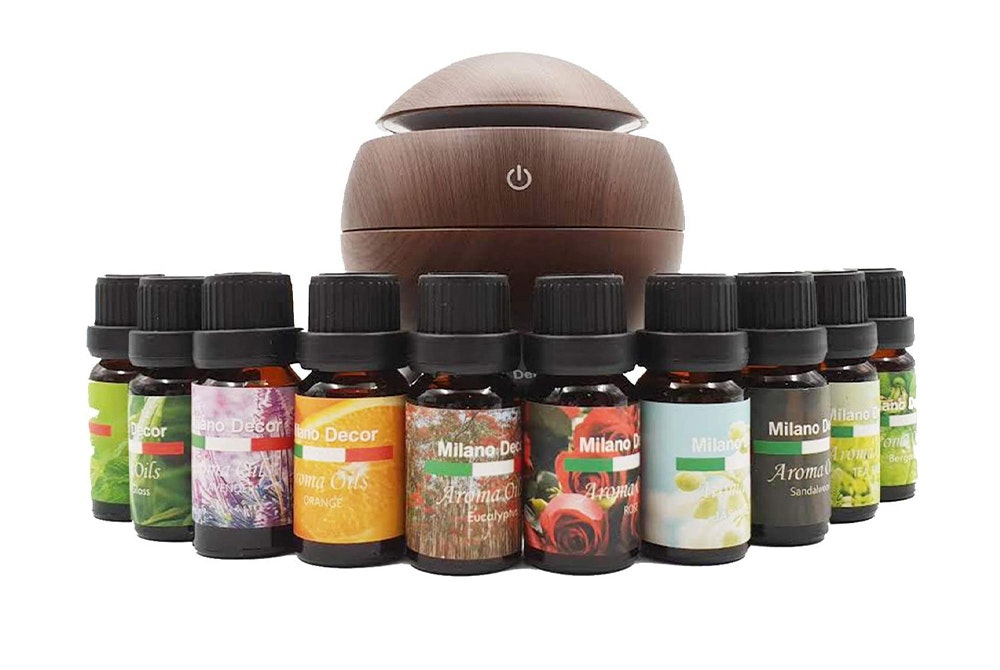 Sphere Aromatherapy Diffuser with 10 Essential Oils