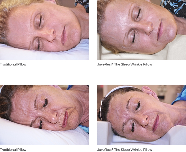 Juverest Sleep Anti Wrinkle Pillow with Cover