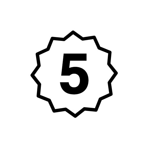 5 Years Warranty