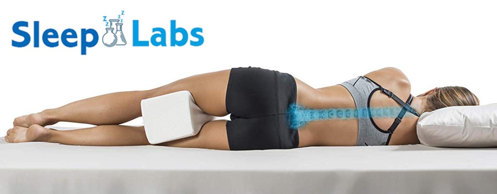 SleepLabs Knee Pillow Mobile Banner