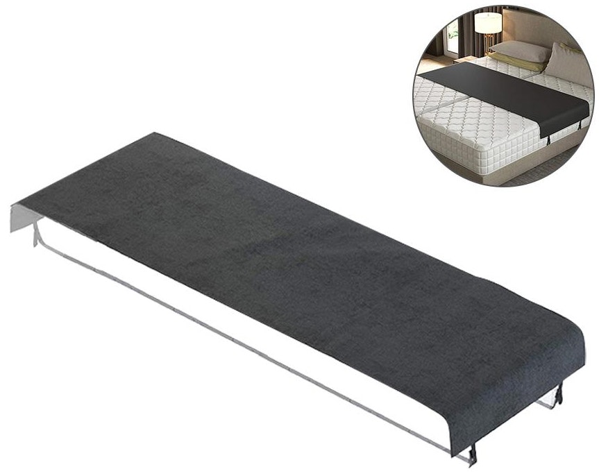 Split King Bed Bridge Connector Strap Black