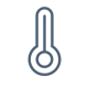 Digital thermometer with permanent back-lit LCD readout 