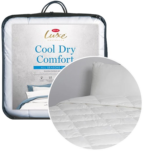 Tontine Luxe Cool Dry Comfort All Seasons Quilt