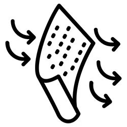 Perspiration and breathable