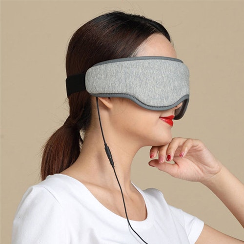 Travel Easy Sleep Mask with Corded Headphones