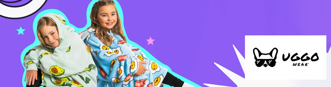 UGGOWEAR Giant Hoodie Pand-Uh Sage Kids Desktop Banner
