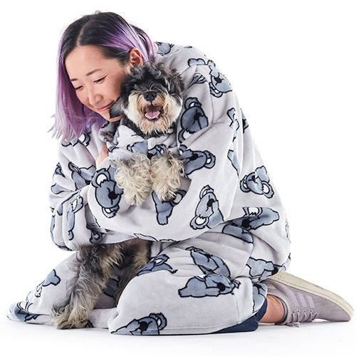 Uggowear Pouch Pocket Hoodie Bearly Awake Light Grey Lifestyle