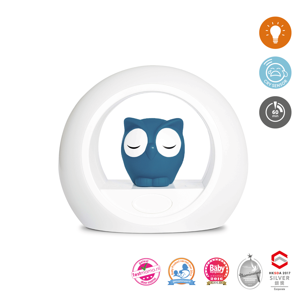 ZAZU Lou the Owl Nightlight with Voice Activation