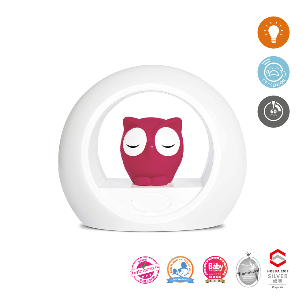 ZAZU Lou the Owl Nightlight with Voice Activation