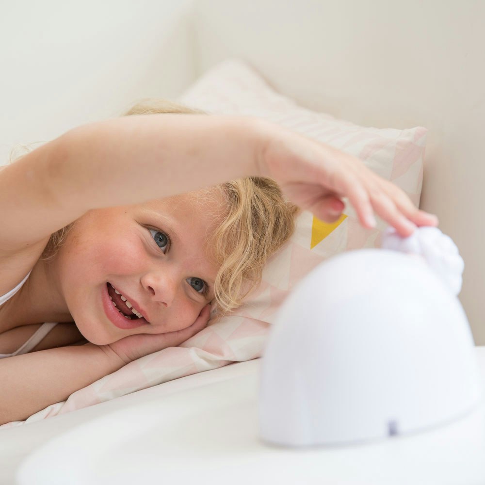ZAZU Sam the Lamb Sleeptrainer Clock With Nightlight