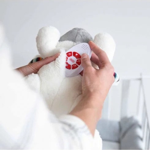 ZAZU Liz Plush Toy With Heartbeat & Melodies