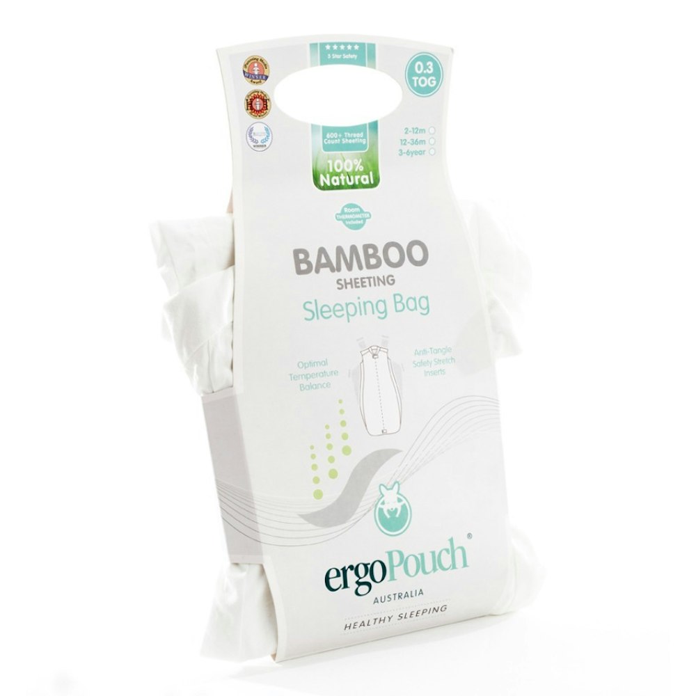 ergoPouch Sleeping Bag 0.3 TOG Packaging