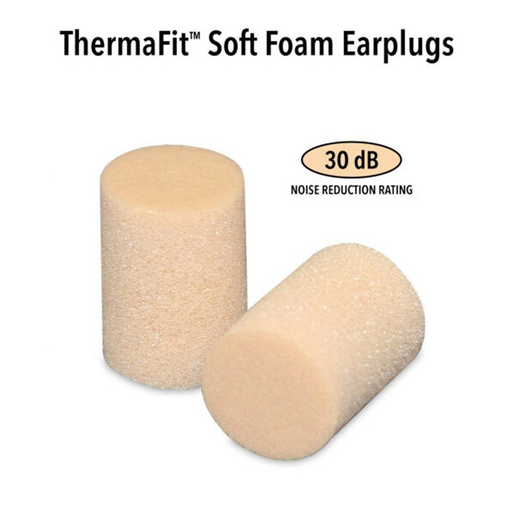 Macks ThermaFit Soft Foam Earplugs 40 Pairs NRR 30