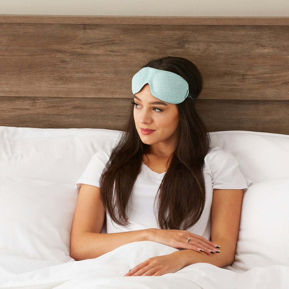 Bucky 40 Blinks Teal Dots Sleep Mask