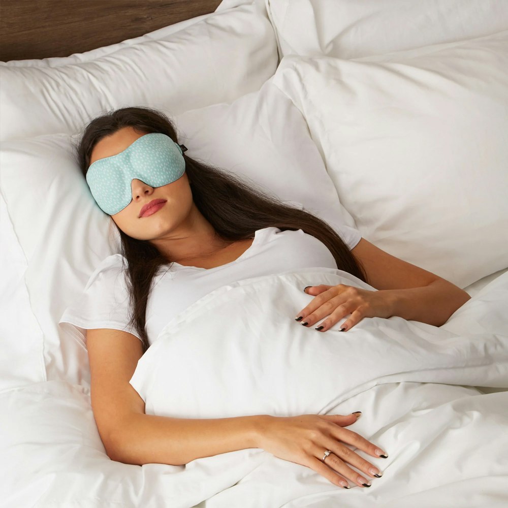 Bucky 40 Blinks Teal Dots Sleep Mask