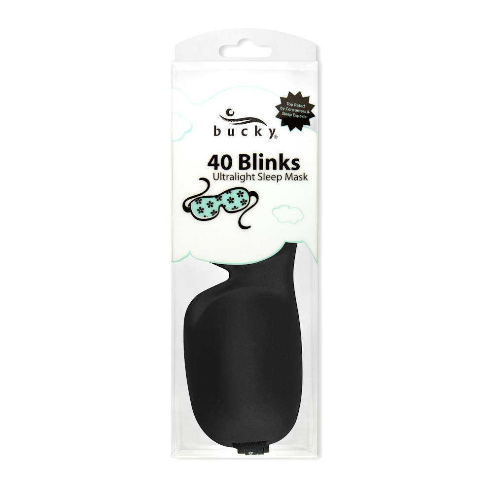 40 Blinks Sleep Mask - Black