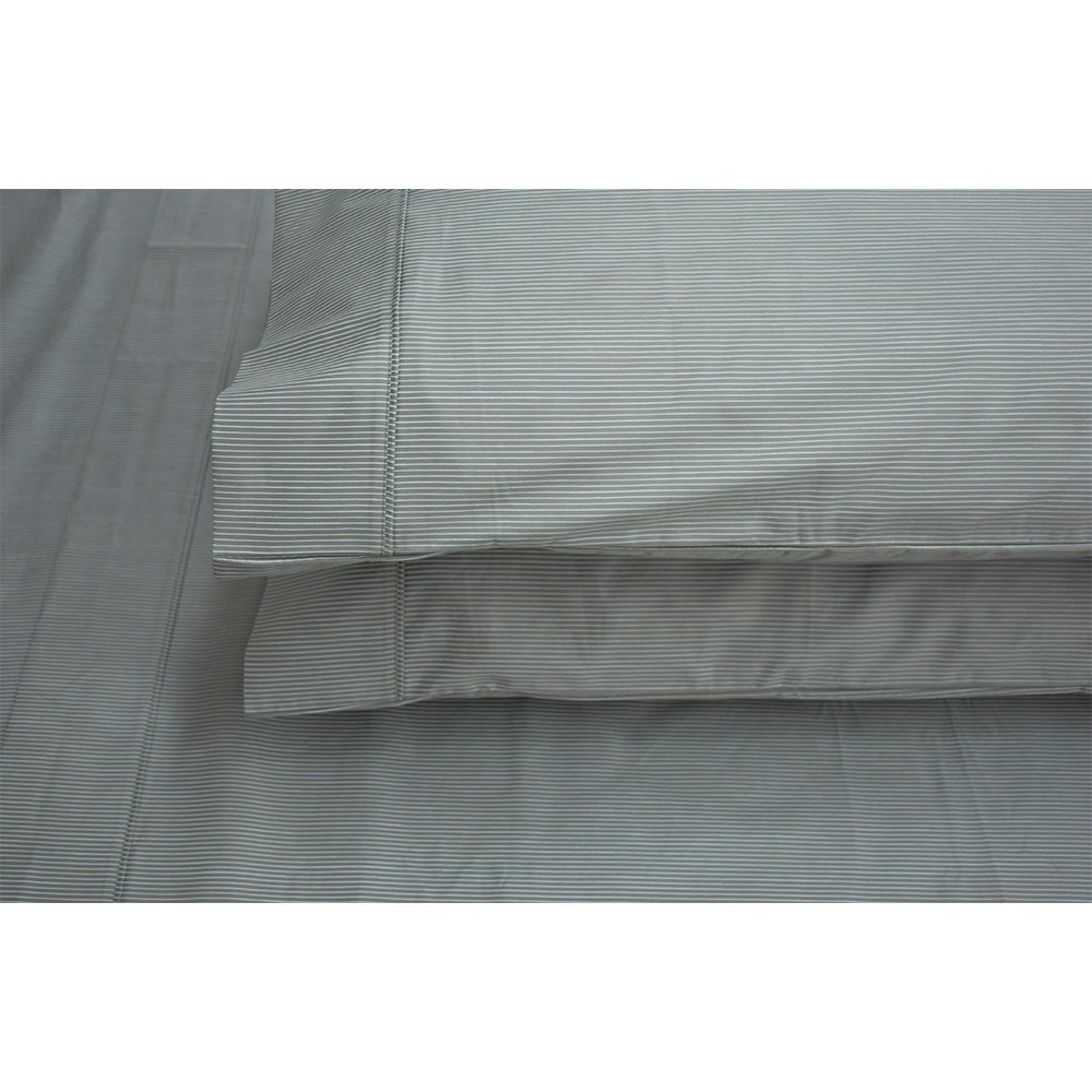 Ardor Home 1000 Thread Count Striped Sheet Set Grey Close