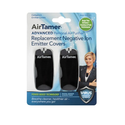 AirTamer Replacement Negative Ion Emitter Covers for A315 Black