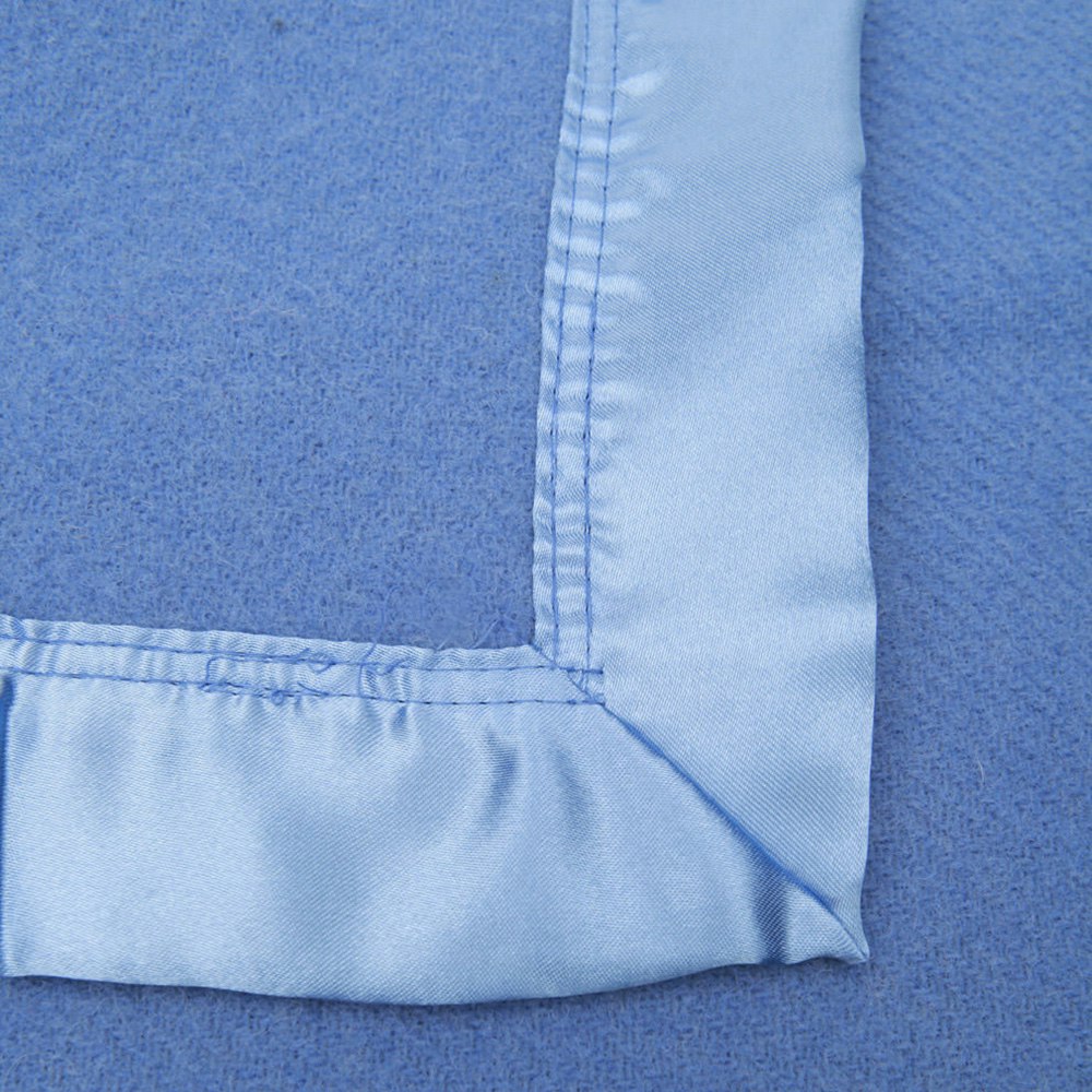 Alastairs Wool Blue Blanket