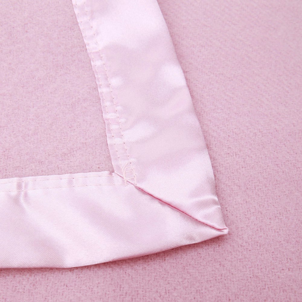 Alastairs Wool Pink Blanket