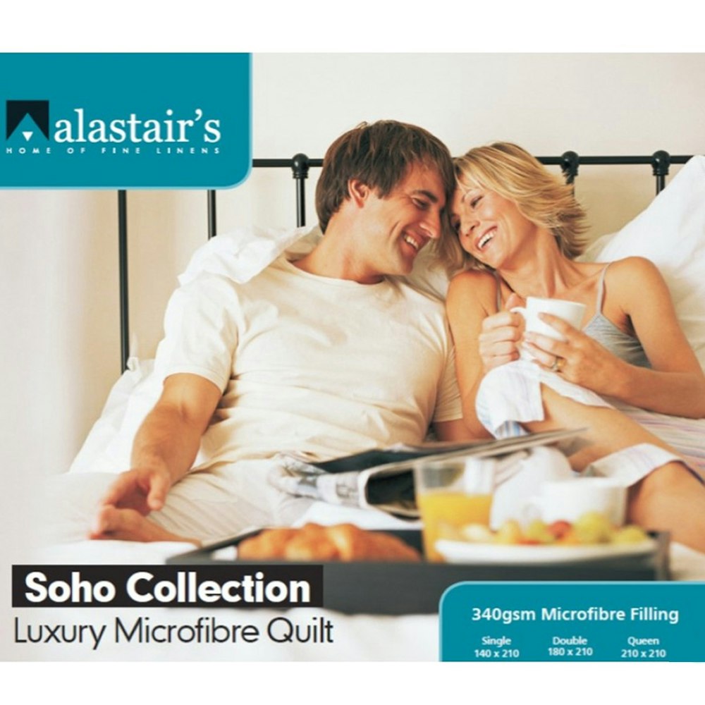 Alastairs Soho Collection Microfibre Quilt