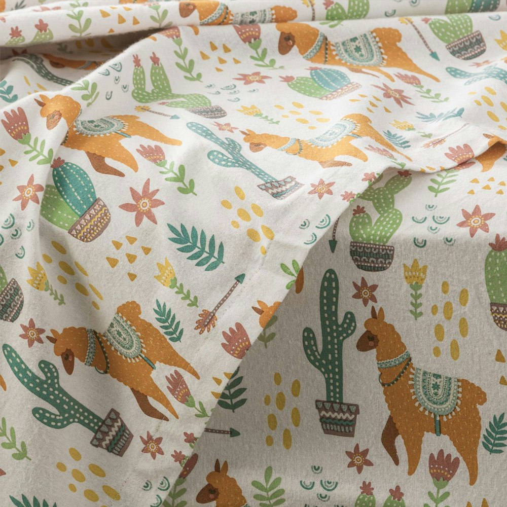 Park Avenue Alpaca Egyptian Cotton Flannelette Sheet Set