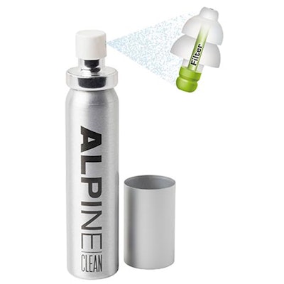 Alpine Clean Reusable Ear Plug Cleaning Spray
