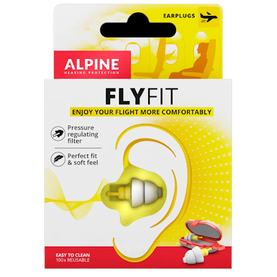 Alpine FlyFit Reusable EarPlugs (earplug) N