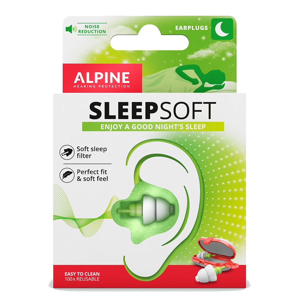 Alpine SleepDeep - comfortable sleeping earplugs for a quiet