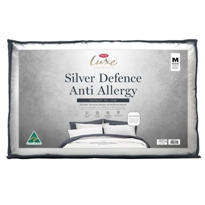 Tontine Luxe Silver Defence Anti Allergy Pillow New