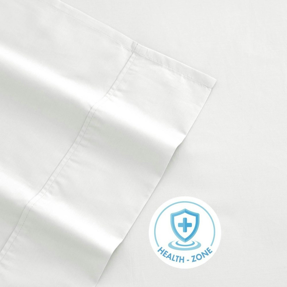 Ardor Home 700 Thread Count Antibacterial Cotton Rich Sheet Set White