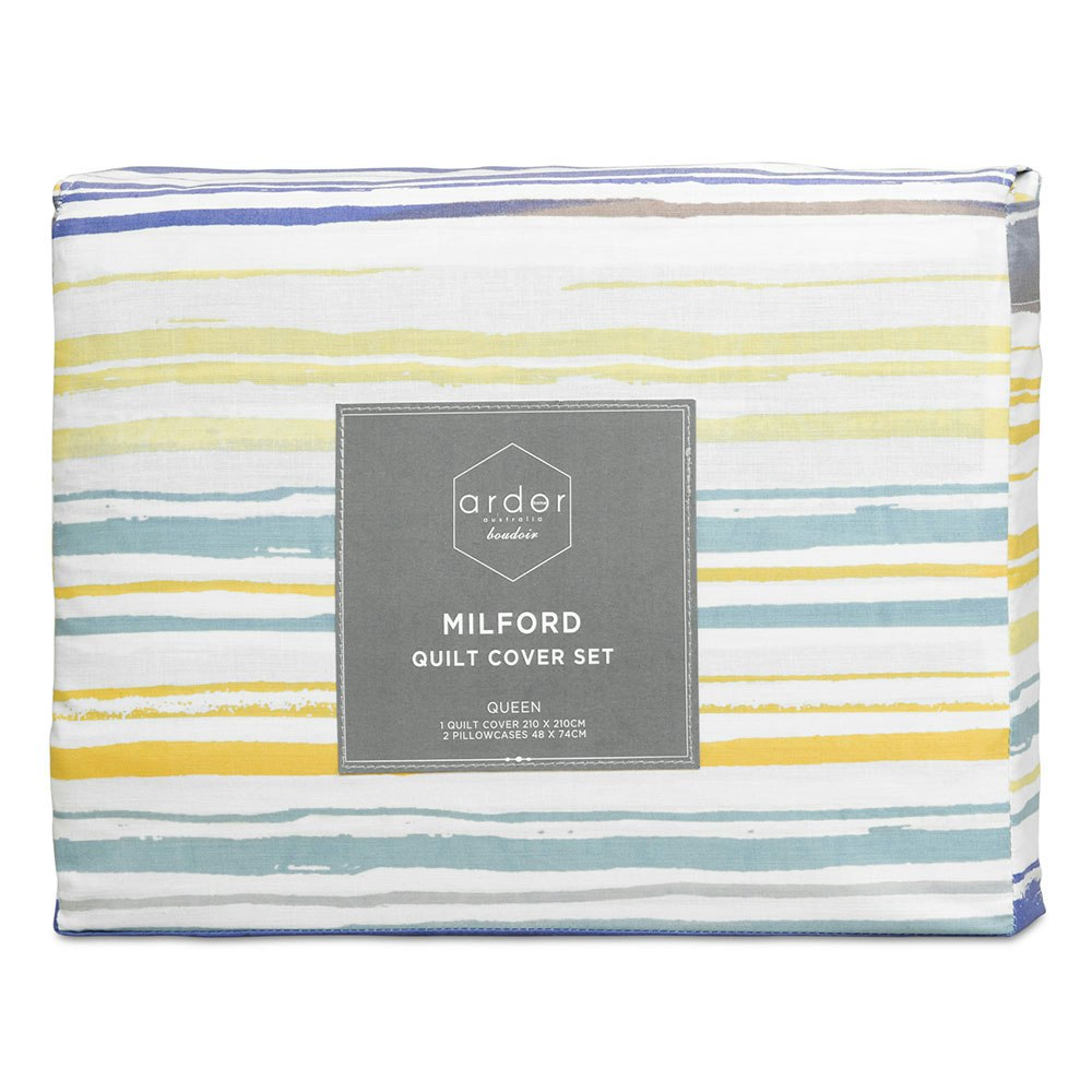 Ardor Boudoir Milford Quilt Cover Set Packaging