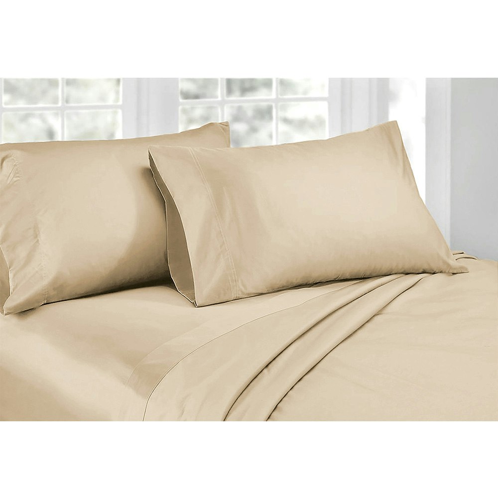 Ardor Home 1000 Thread Count 100% Cotton Sateen Sheet Set Stone