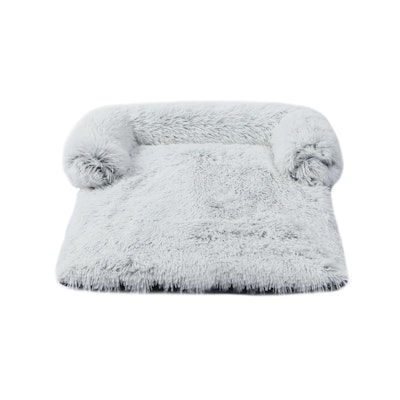 Charlie's Shaggy Faux Fur Bolster Sofa Protector Pet Bed